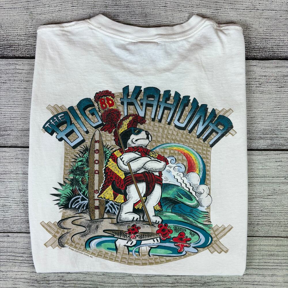 Vintage 1995 Big Dogs The Big Kahuna T-shirt